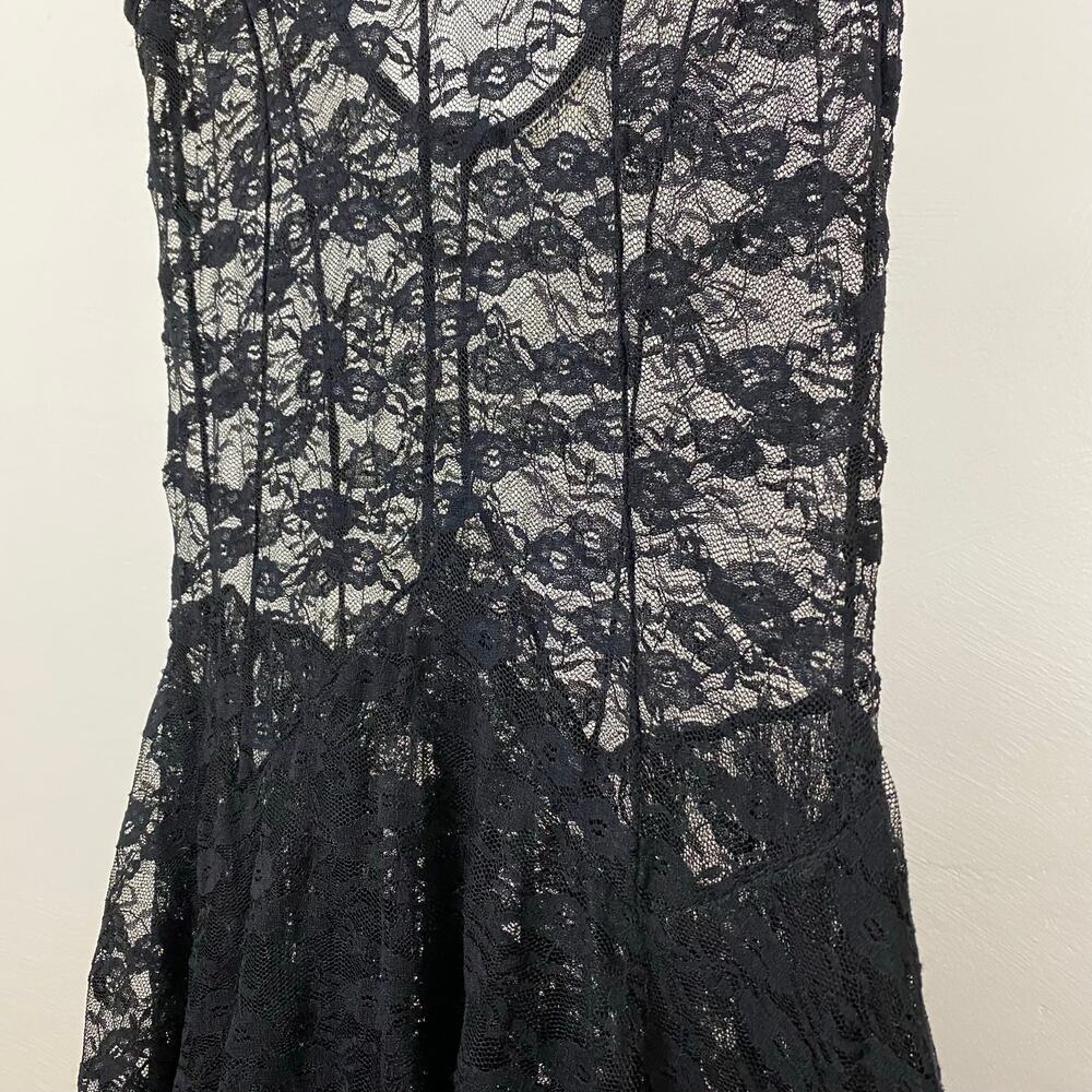 Intimately Free People French Courtship Slip - Black - Size XS - Picture 5 of 10